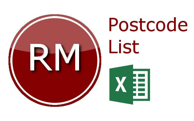 Romford Postcode Lists