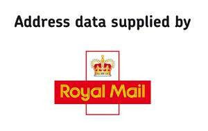 Address Data Supplied by Royal Mail