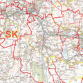 SK Postcode Map