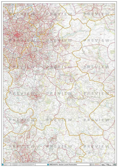 Stockport Postcode Maps for the SK Postcode Area | Map Logic