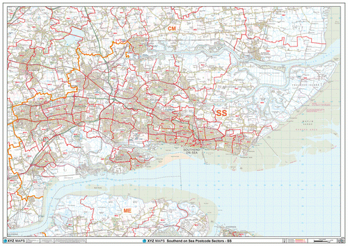  Southend Postcode Map