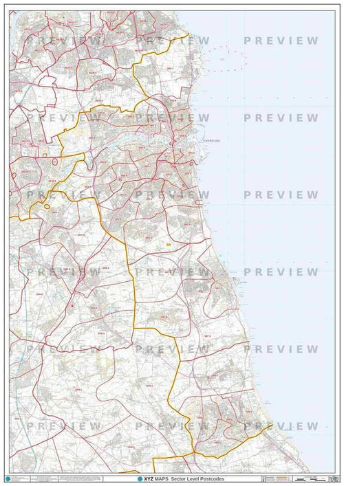 SR Postcode Map PDF or GIF Download