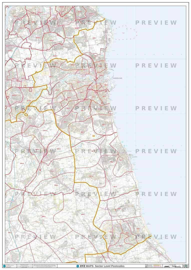 SR Postcode Map PDF or GIF Download