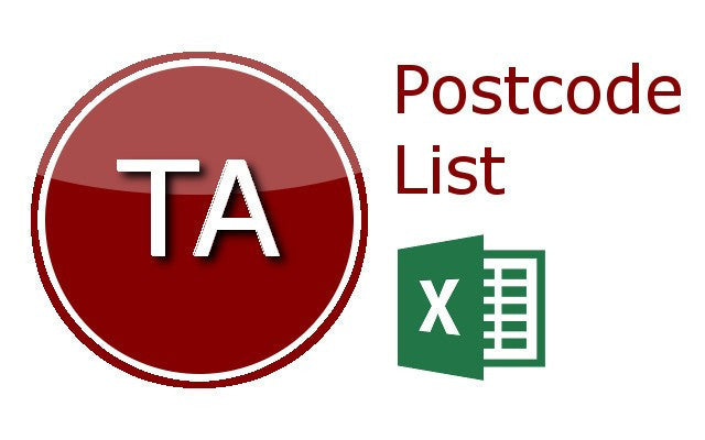 Taunton Postcode Lists