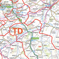TD Postcode Map
