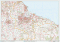 Teesside Postcode Map