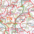 TN Postcode Map