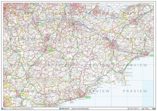 Tonbridge Postcode Maps for the TN Postcode Area | Map Logic