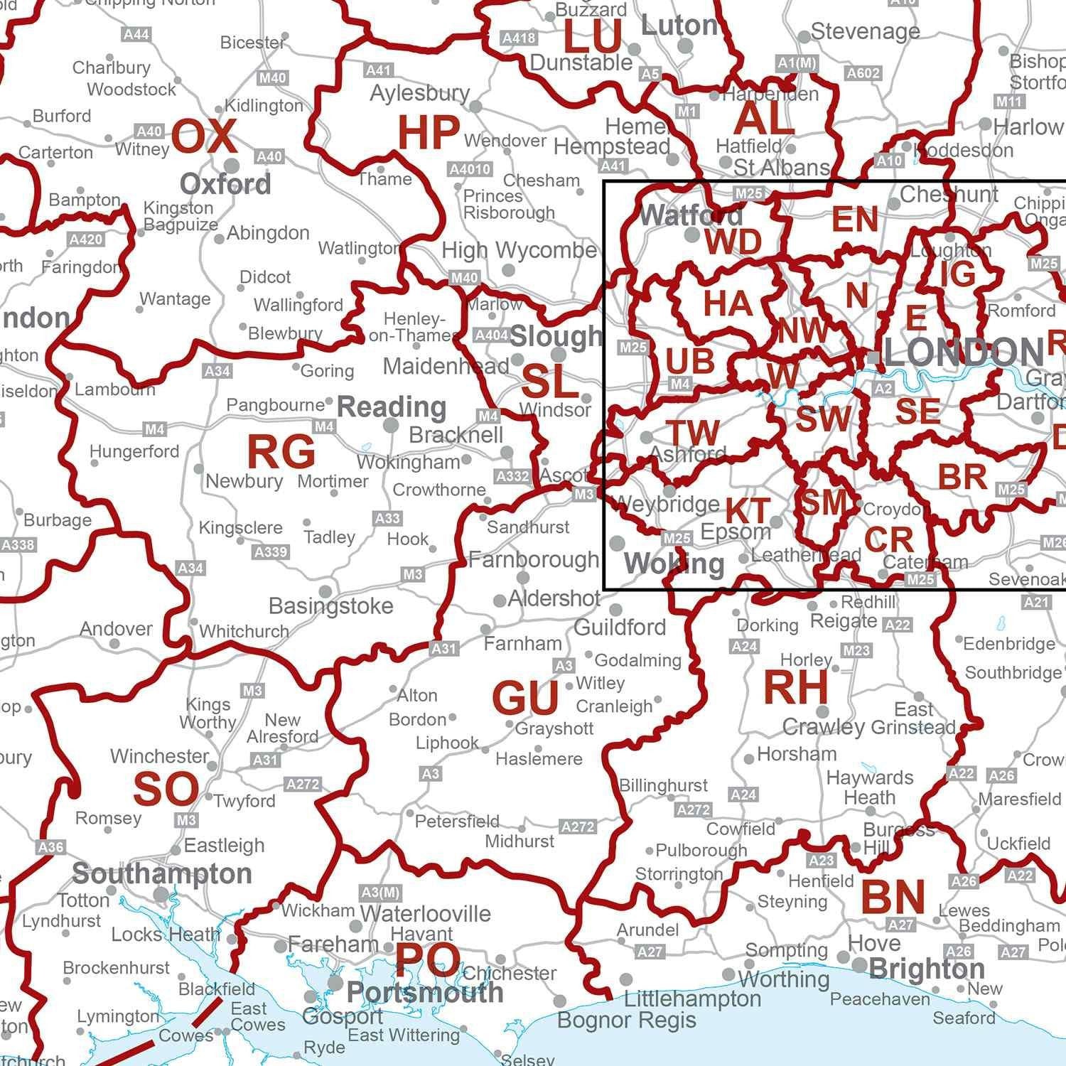 Postcode Gif UK Postcode Area Map GIF or PDF Download (AR3) – Map Logic