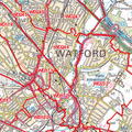 WD Postcode Map