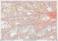 West London Postcode Map (W)